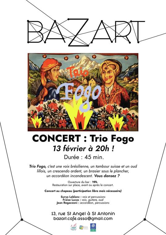 Concert du Trio Fogo