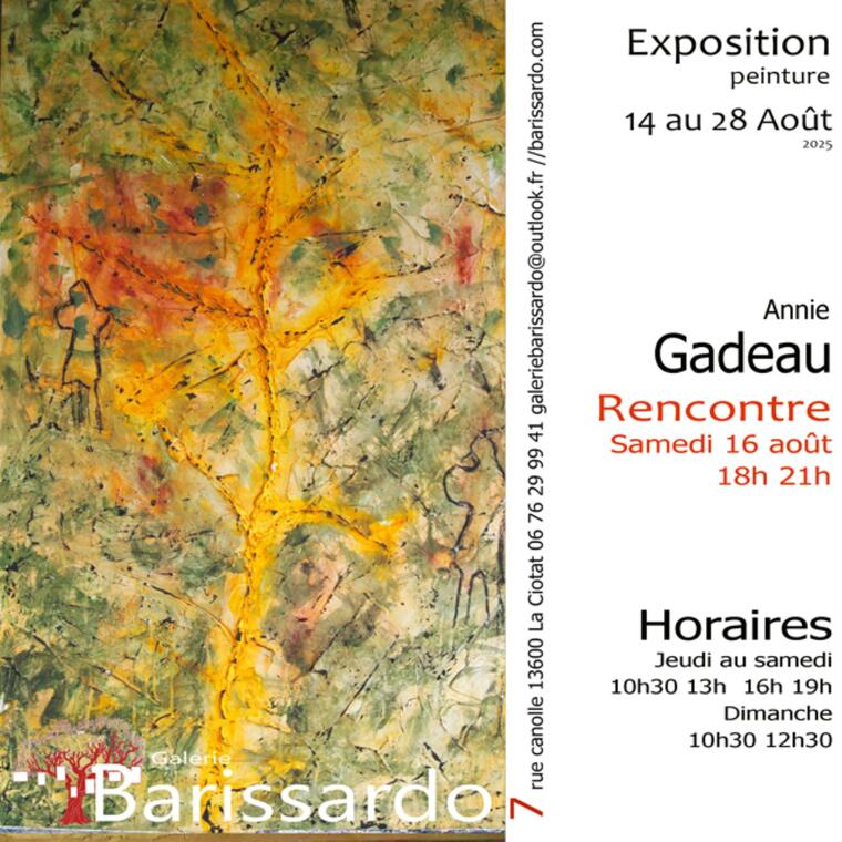Exposition de peintures d'Annie Gadeau_La Ciotat