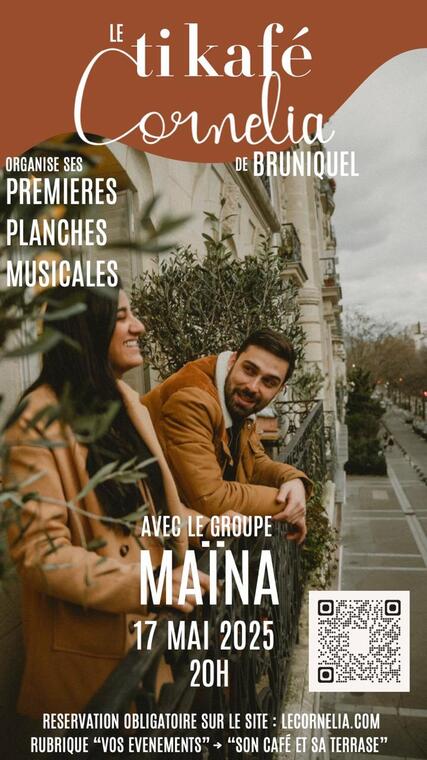 Les planches musicales du Ti Kafé Cornélia_Bruniquel
