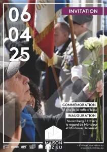 Commémoration de la rafle du 6 avril 1944_Izieu
