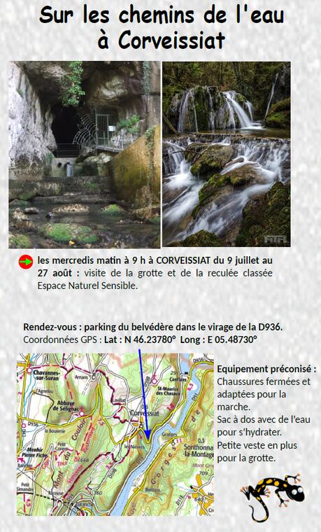 Grotte et reculée de Corveissiat