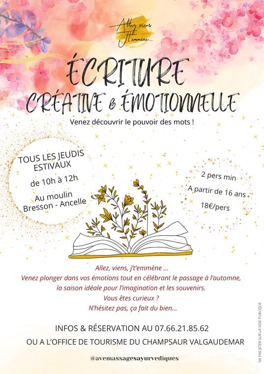 Ecriture créative et émotionnelle_Ancelle