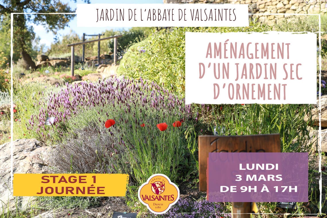 Stage : Aménager un jardin sec d’ornement_Simiane-la-Rotonde