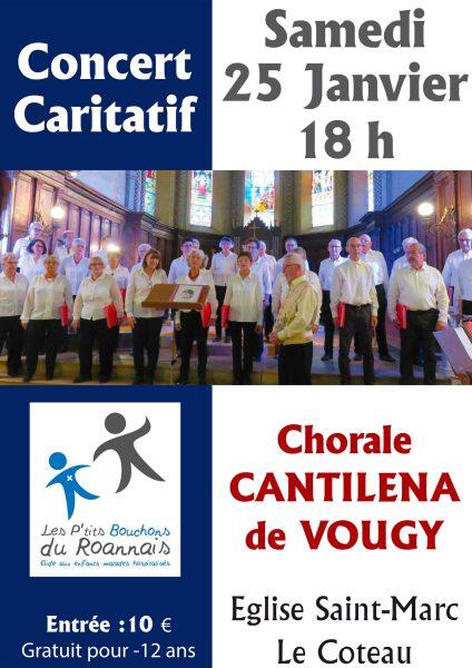 Concert caritatif Chorale Cantilena de Vougy_Le Coteau