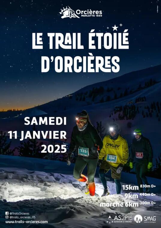 Trail étoilé d'Orcières_Orcières