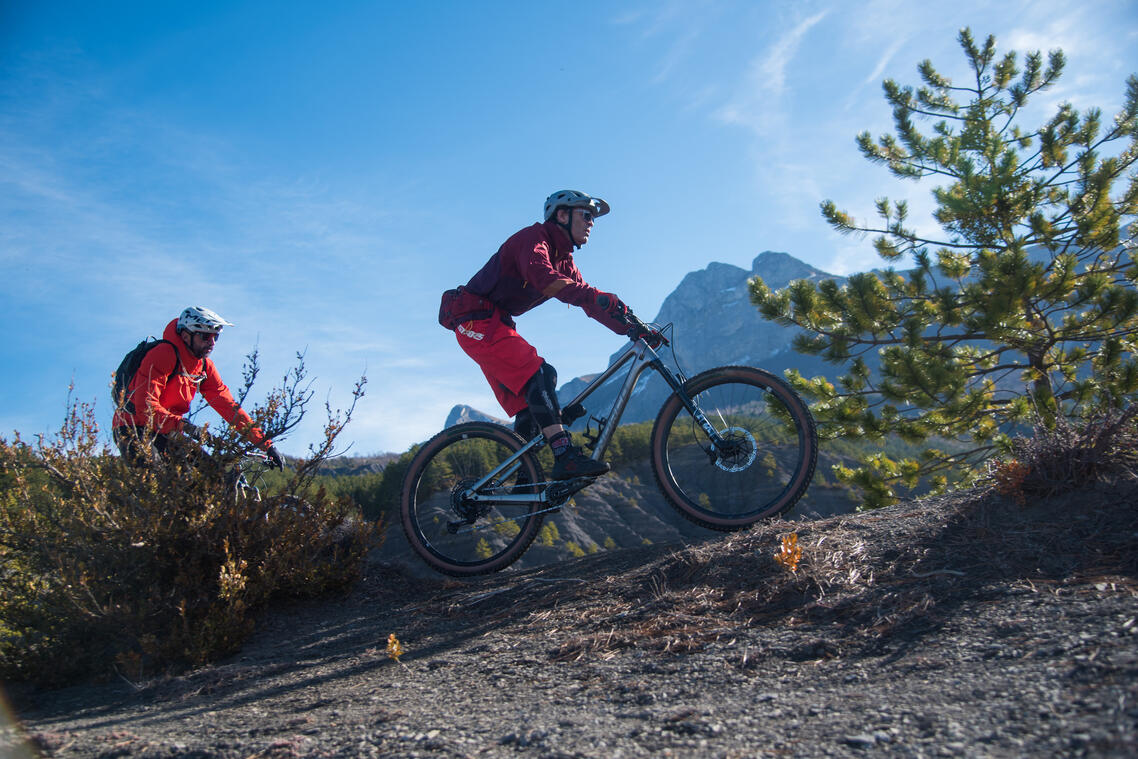 VTT Les Chemins du Soleil - Étape Les Dourbes-Draix