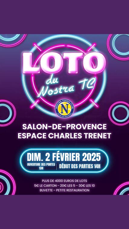 Loto Nosta Tennis Club Salon_Salon-de-Provence