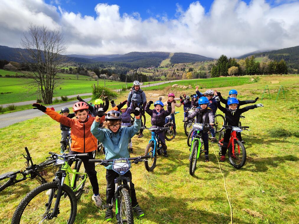 Stage enfant VTT_Chalmazel - Jeansagnière