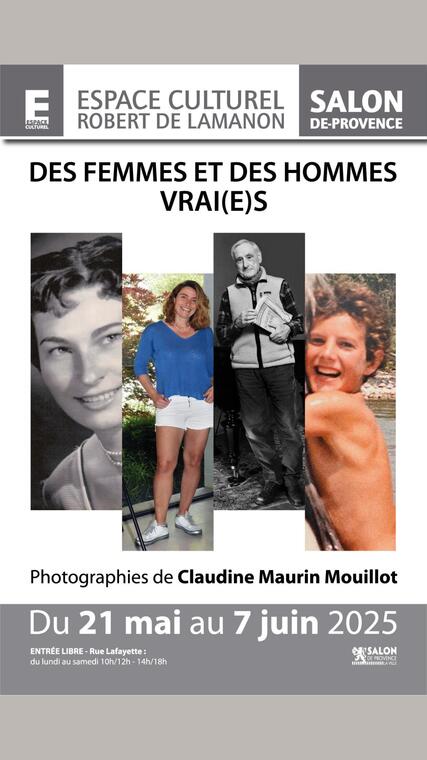 Exposition : Des femmes et des hommes vrai(e)s_Salon-de-Provence