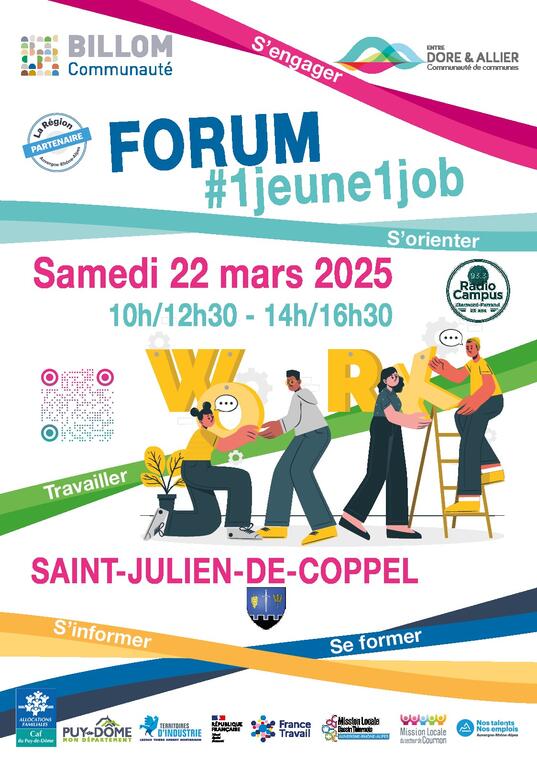 Forum # 1 jeune 1 job_Saint-Julien-de-Coppel