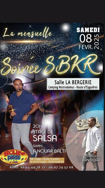 Soirée SBKR - Bouge tes pieds_Salon-de-Provence