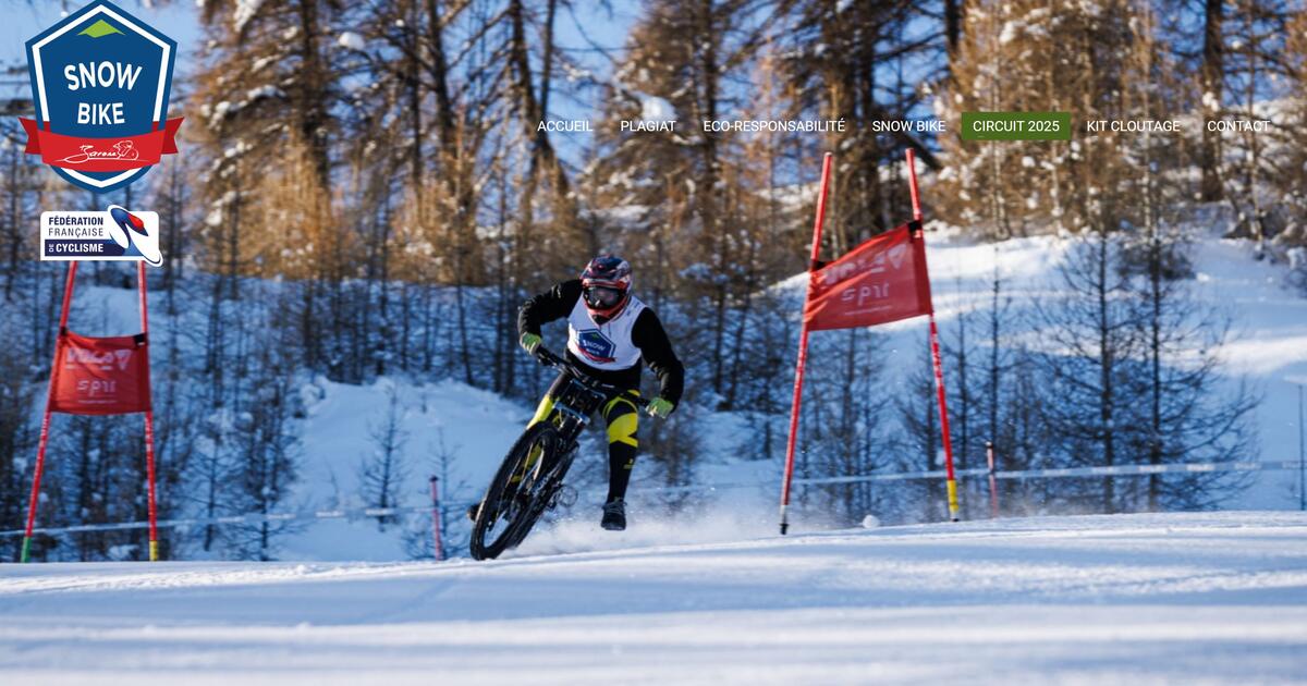 Championnats de France de Snow bike_Puy-Saint-Vincent