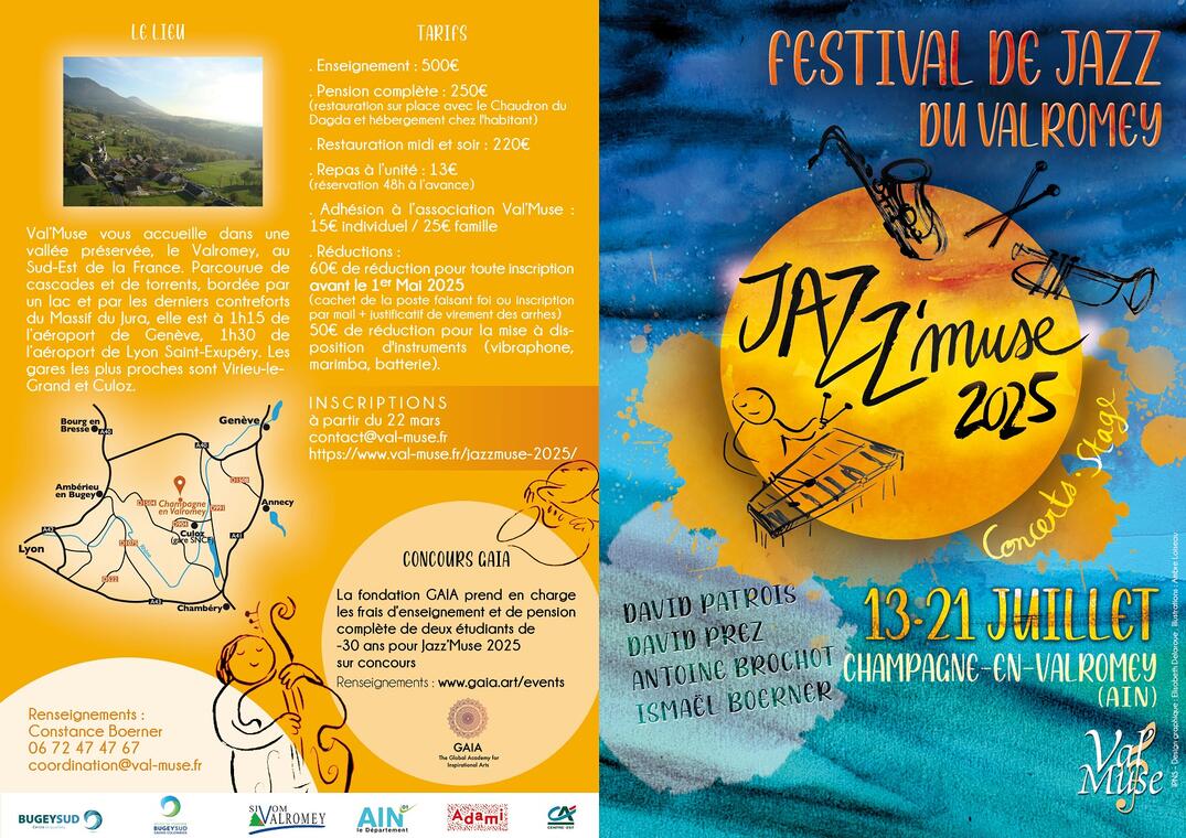 Festival Jazz'Muse_Champagne-en-Valromey
