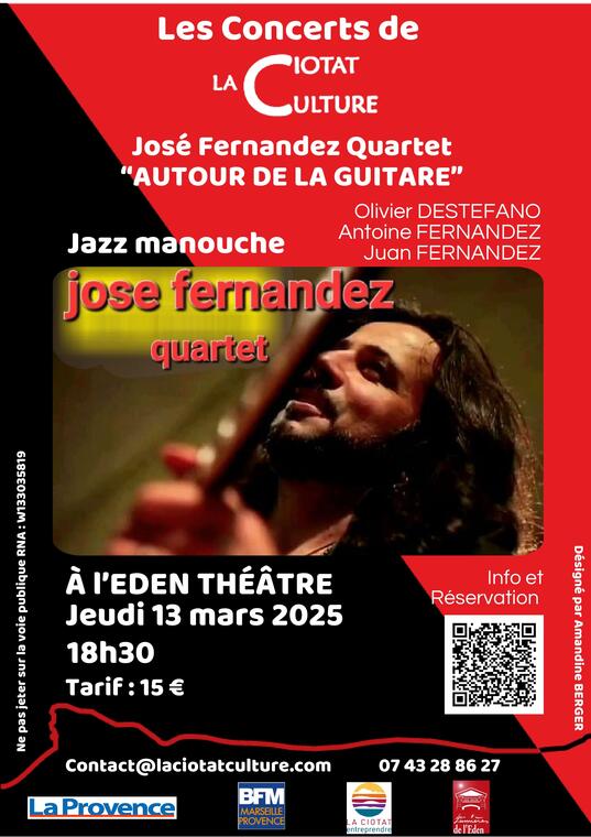 Concert Jose Fernandez Quartet_La Ciotat