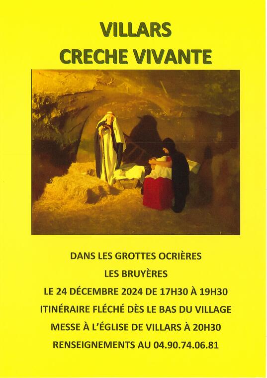 Crèche vivante_Villars