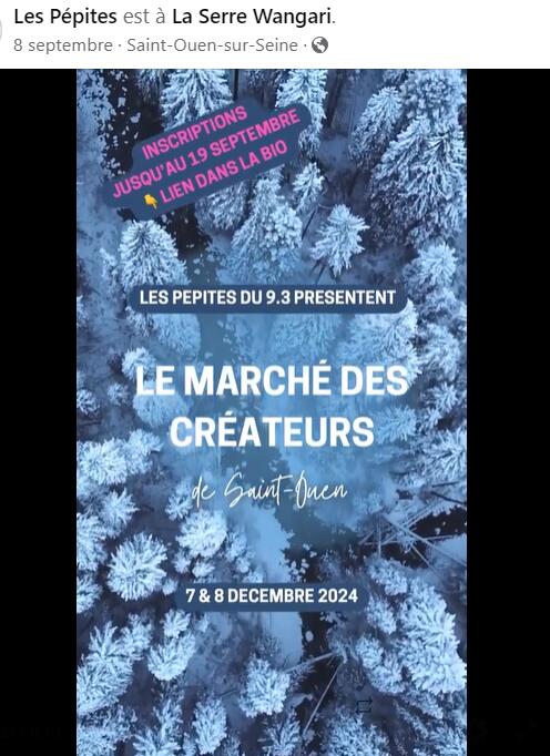 Marché de Noël des créateurs du 93_Saint-Ouen