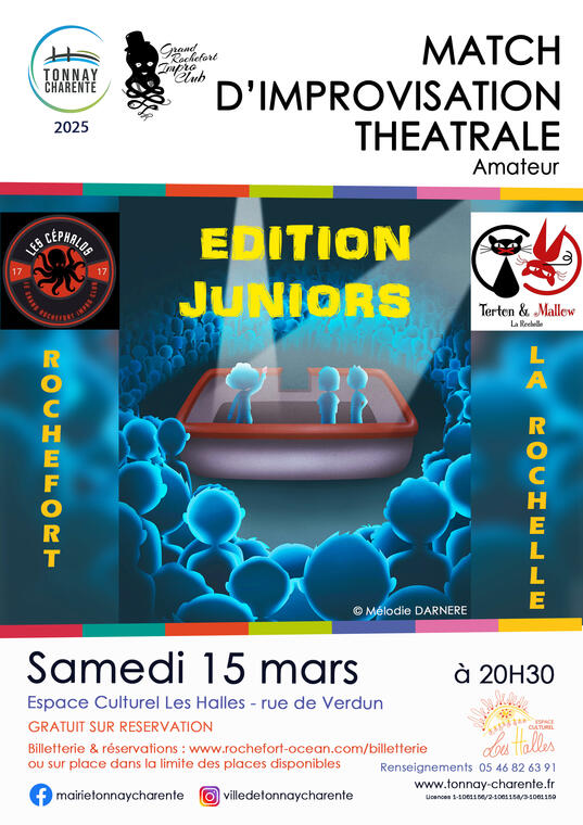 Match d'improvisation théâtrale_Tonnay-Charente