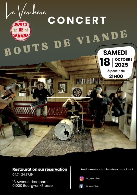 Affiche concert