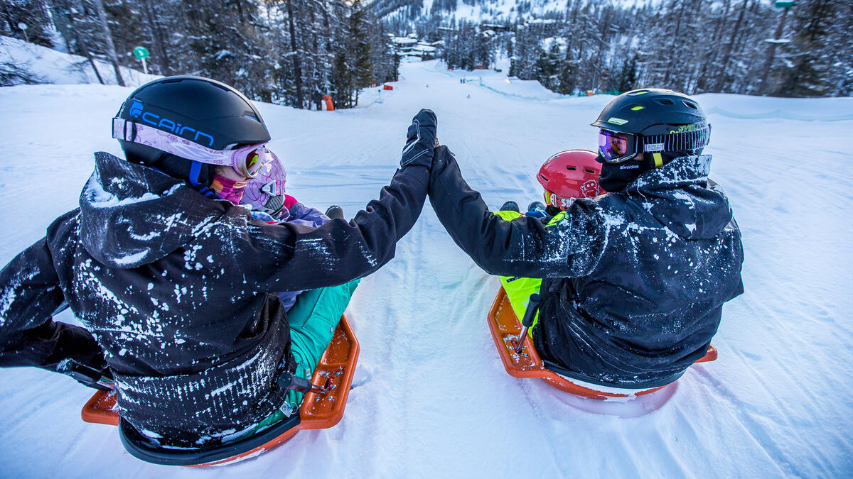 descente en luge