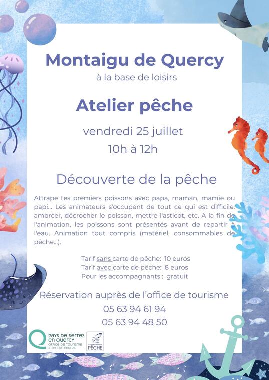 Animation pêche "Découverte de la pêche"_Montaigu-de-Quercy