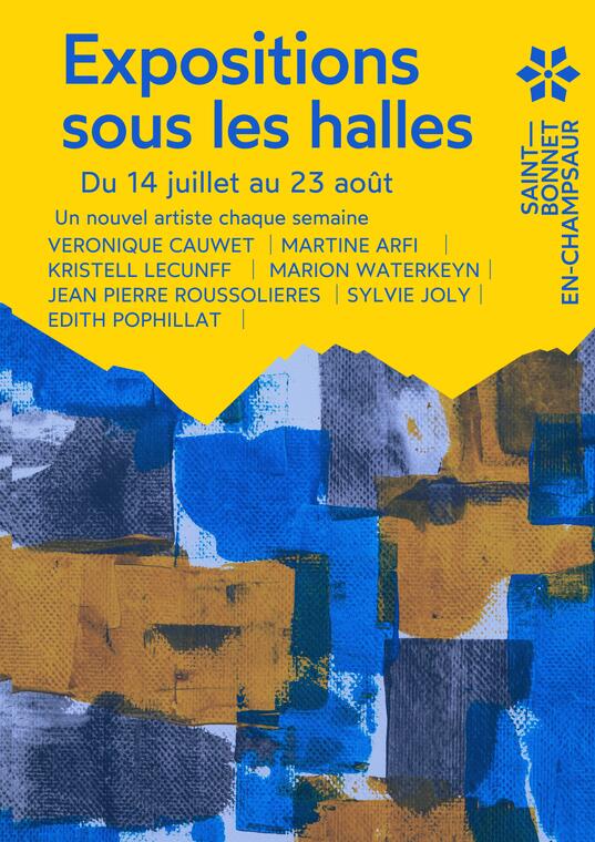 exposition sous les halles_Saint-Bonnet-en-Champsaur