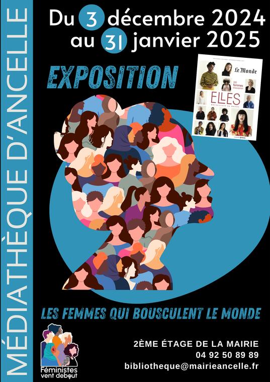 Exposition  "les femmes qui bousculent le monde"_Ancelle