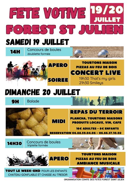 Fête votive_Forest-Saint-Julien