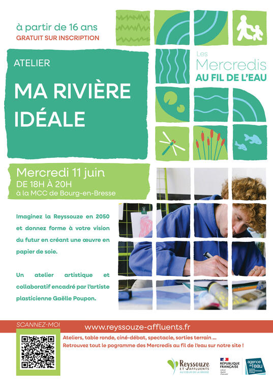 [Les mercredis au fil de l'eau] Atelier Ma rivière idéale_Bourg-en-Bresse