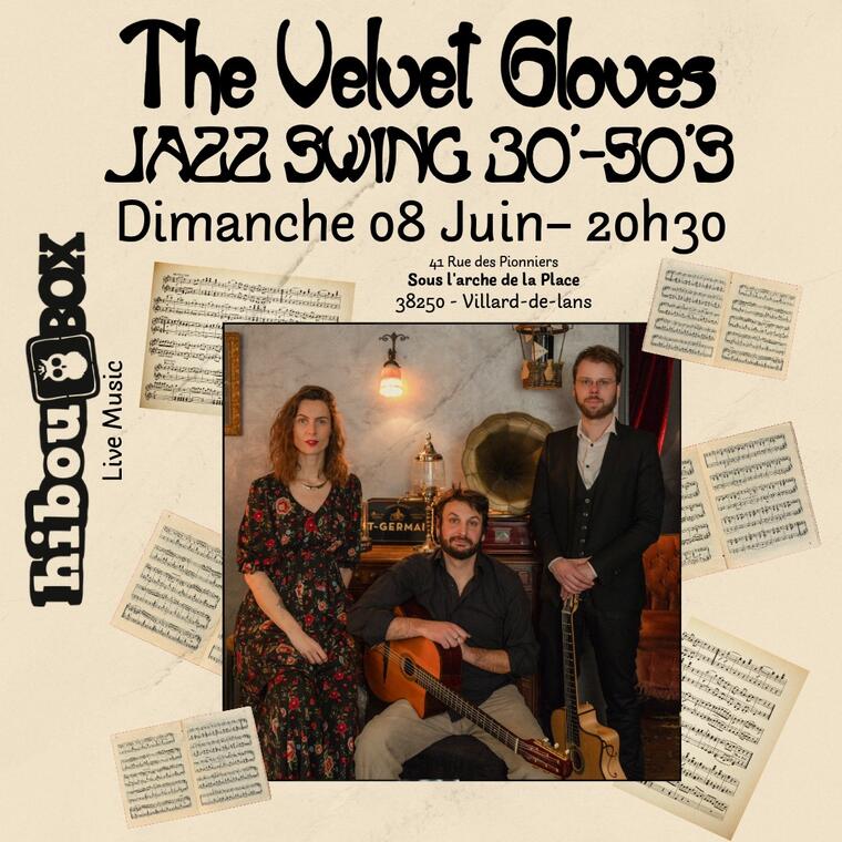 Concert Jazz Swing 30'-50's/ The Velvet Gloves_Villard-de-Lans