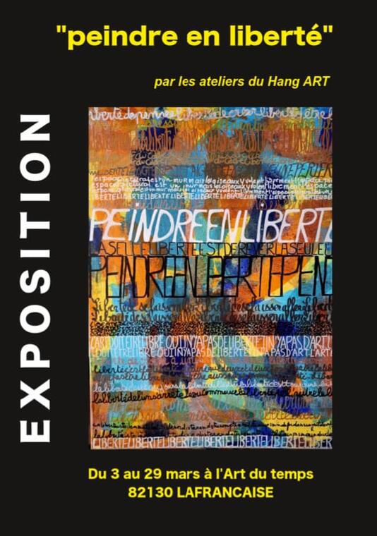 Exposition par les ateliers du Hang Art_Lafrançaise