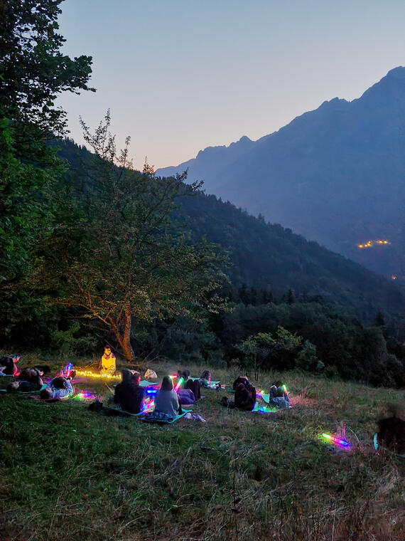 Yoga au cair de lune