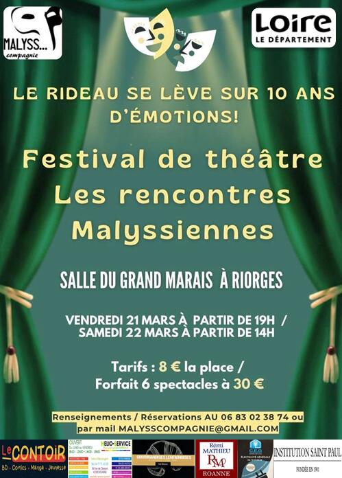 Festival de théâtre Les rencontres Malyssiennes