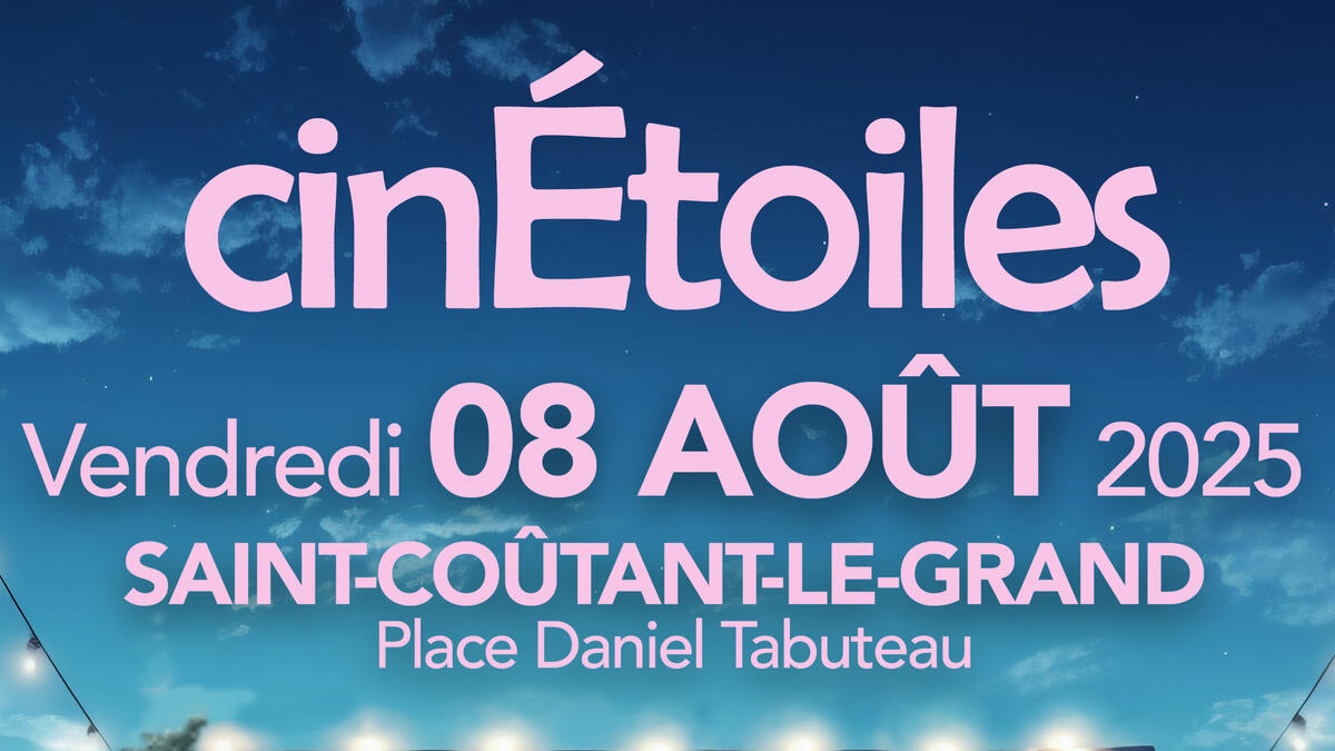 Cinétoiles à Saint-Coutant-le-Grand