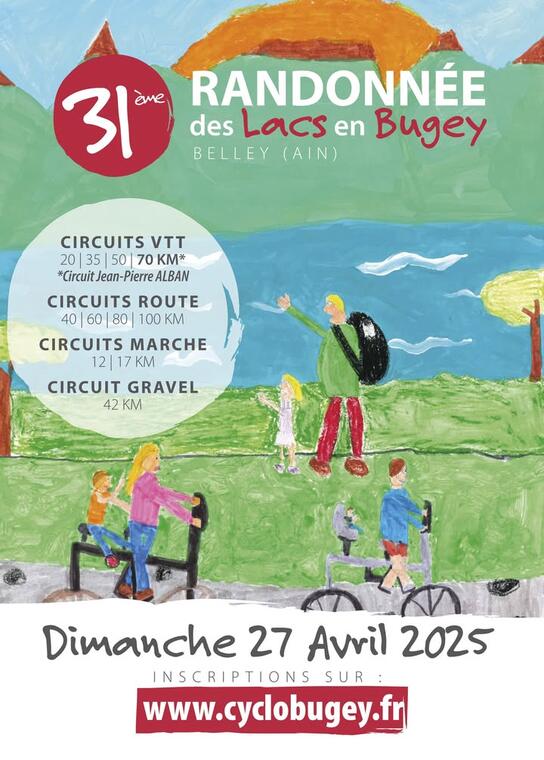 31e Randonnée des Lacs en Bugey_Belley