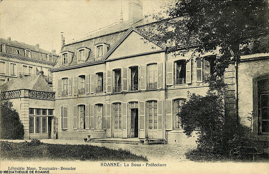 Visite De la Rue Brison à la Sous-Préfecture._Roanne