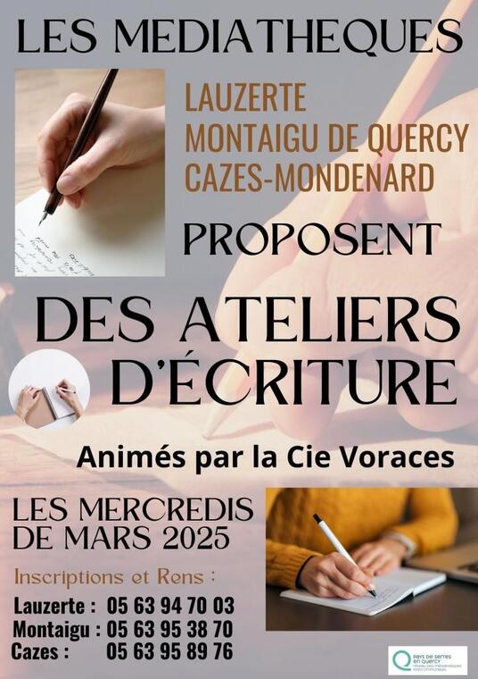 Atelier d'écriture_Lauzerte