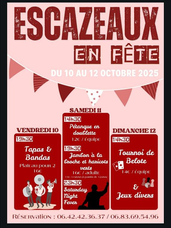 Fête locale d'Escazeaux_Escazeaux
