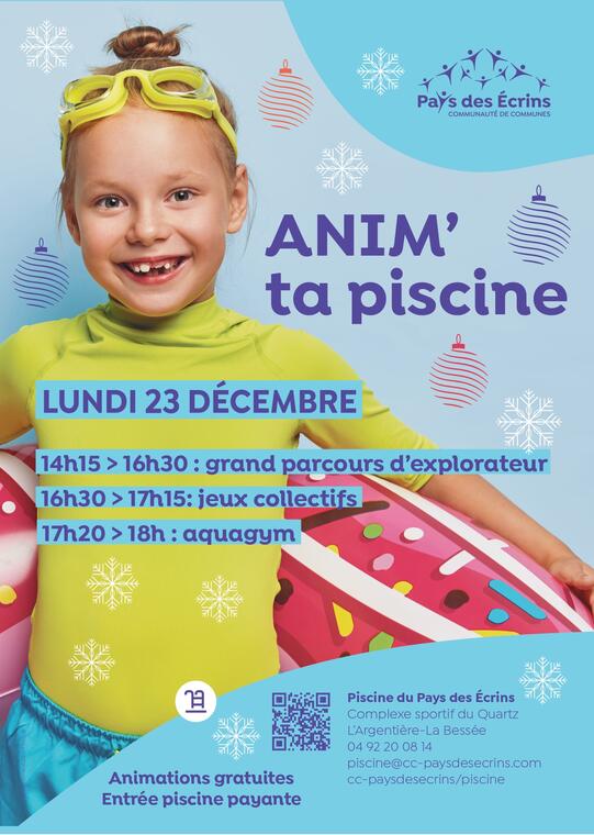 ANIM' ta piscine_L'Argentière-la-Bessée