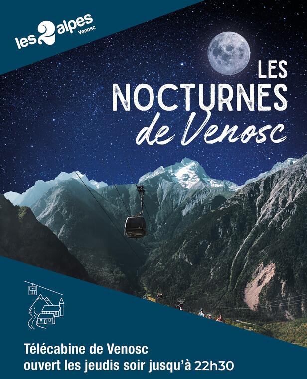 Ouverture nocturne de la télécabine de Venosc_Venosc
