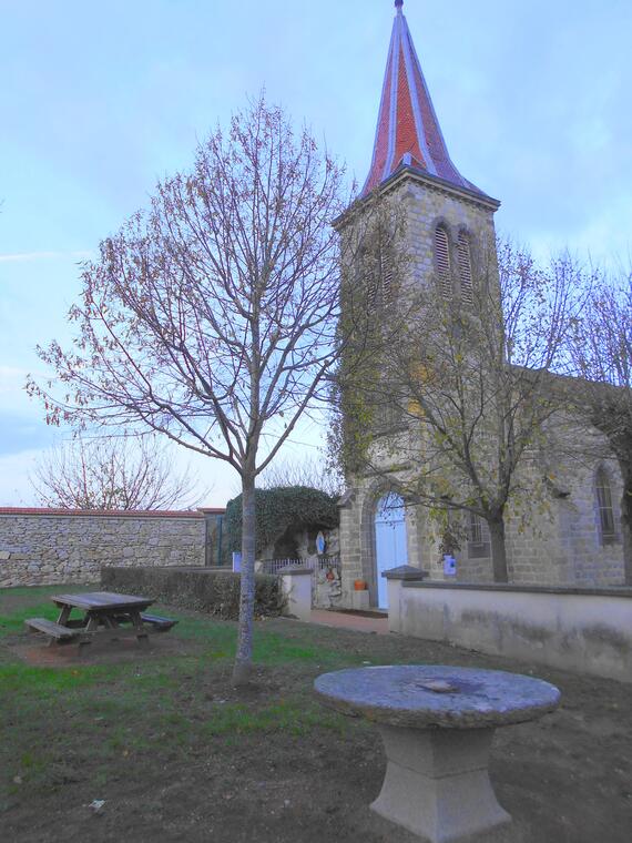 Aire de pique-nique  - St Martin de Boisy  -