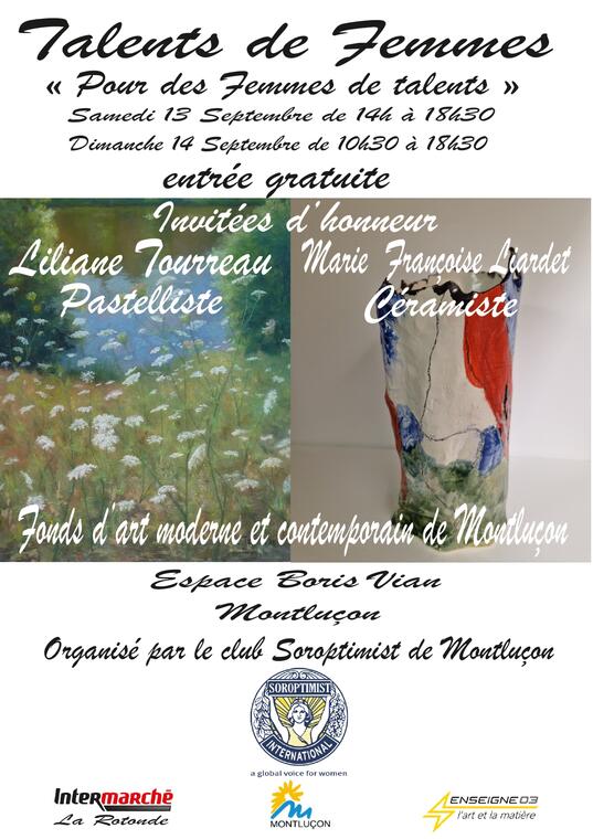 Exposition Talents de Femmes "Pour des femmes de talents"_Montluçon