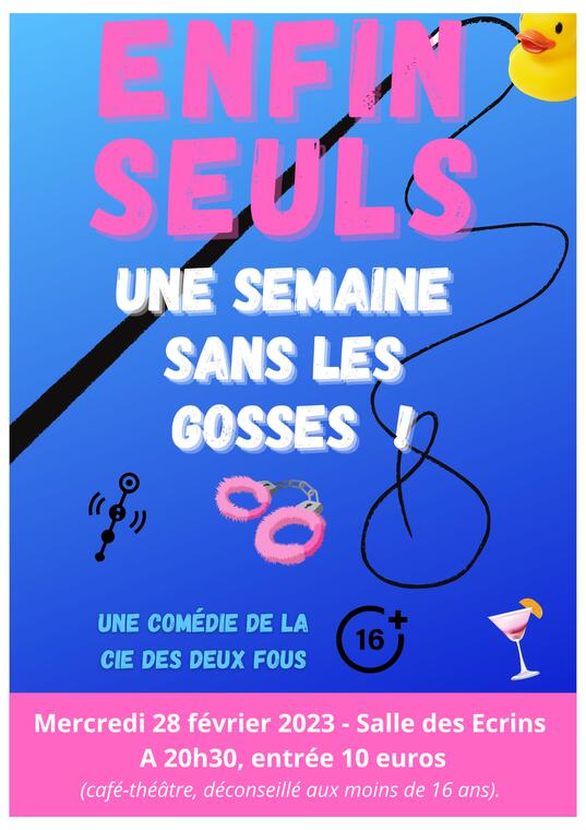 Enfin seuls, une semaine sans les gosses !