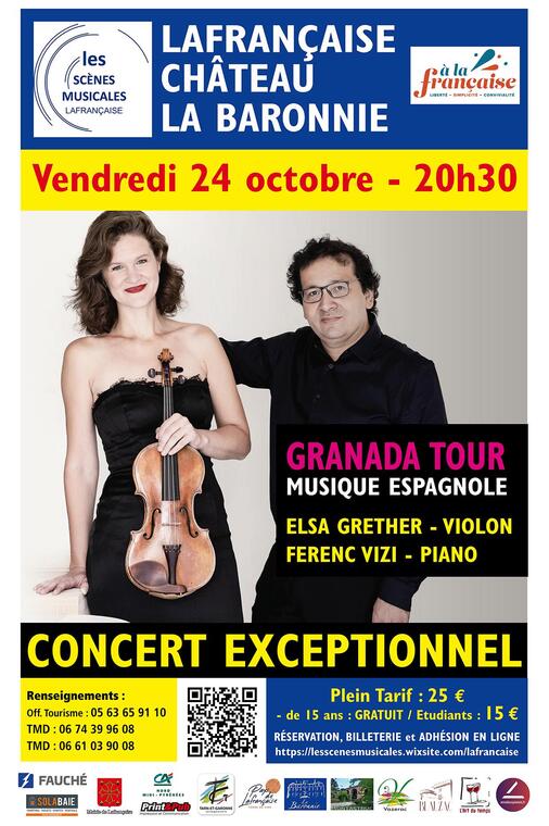 Concert d'Elsa Gether et Ferenc Vizi_Lafrançaise