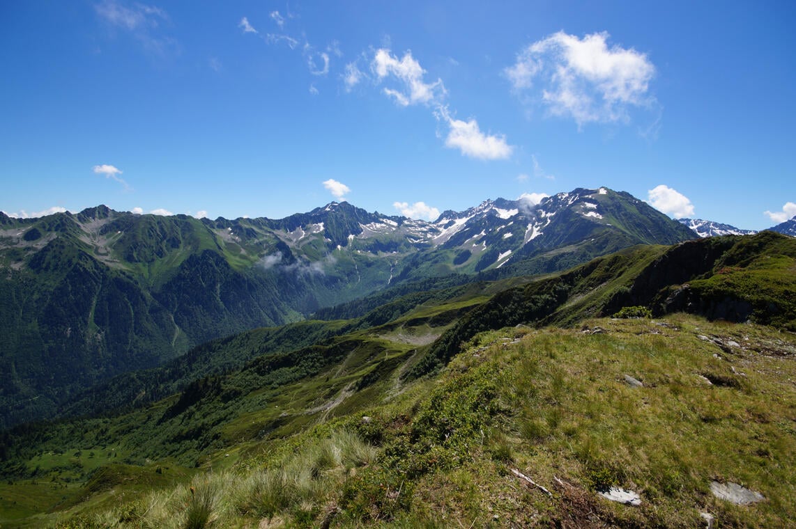 Massif de Belledonne en Alpes Isère