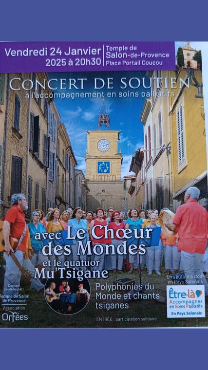 Concert : Le Chœur des Mondes + quatuor Mu’tsigane_Salon-de-Provence