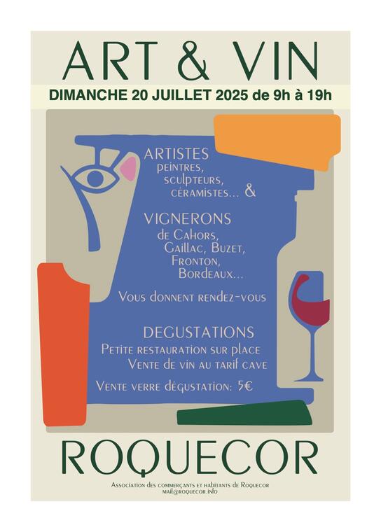 Art et vin_Roquecor