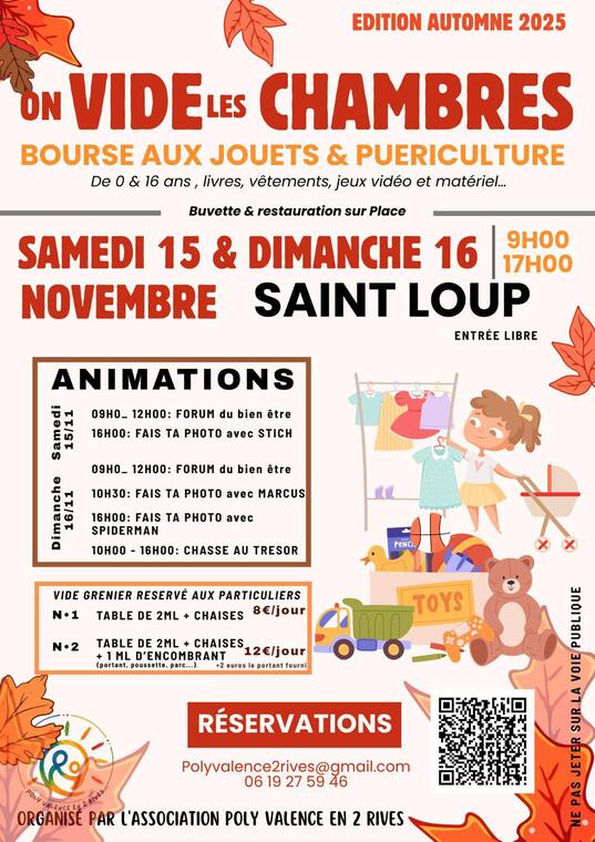 Vide les chambres - Saint-Loup_Saint-Loup