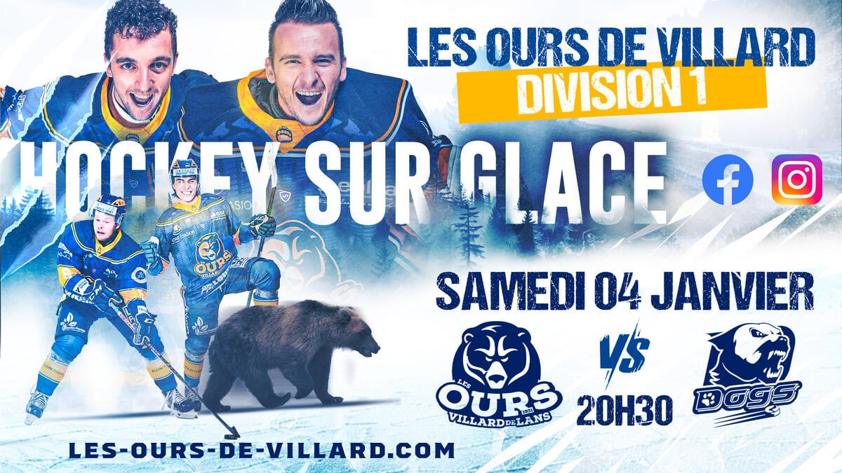 Match de Hockey sur glace - D1_Villard-de-Lans