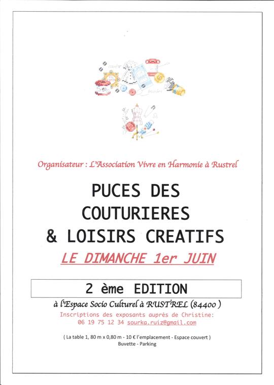 Puces des couturières et loisirs créatifs_Rustrel