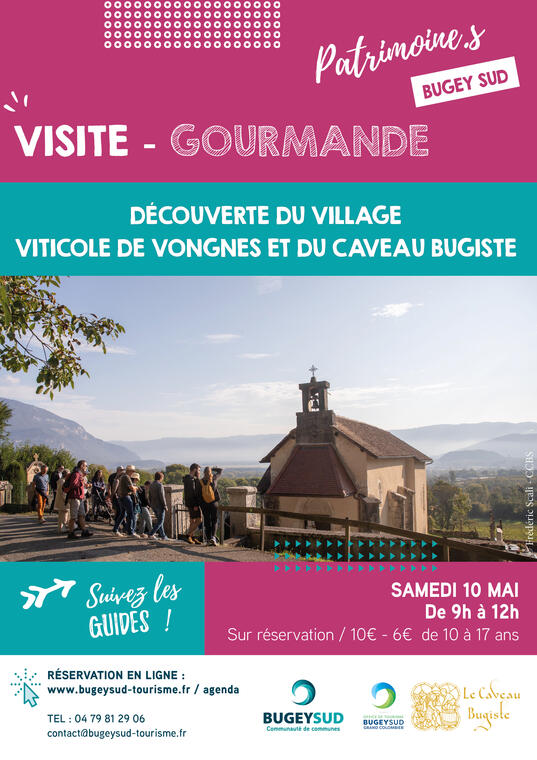 Visite gourmande : découverte du village viticole de Vongnes_Vongnes